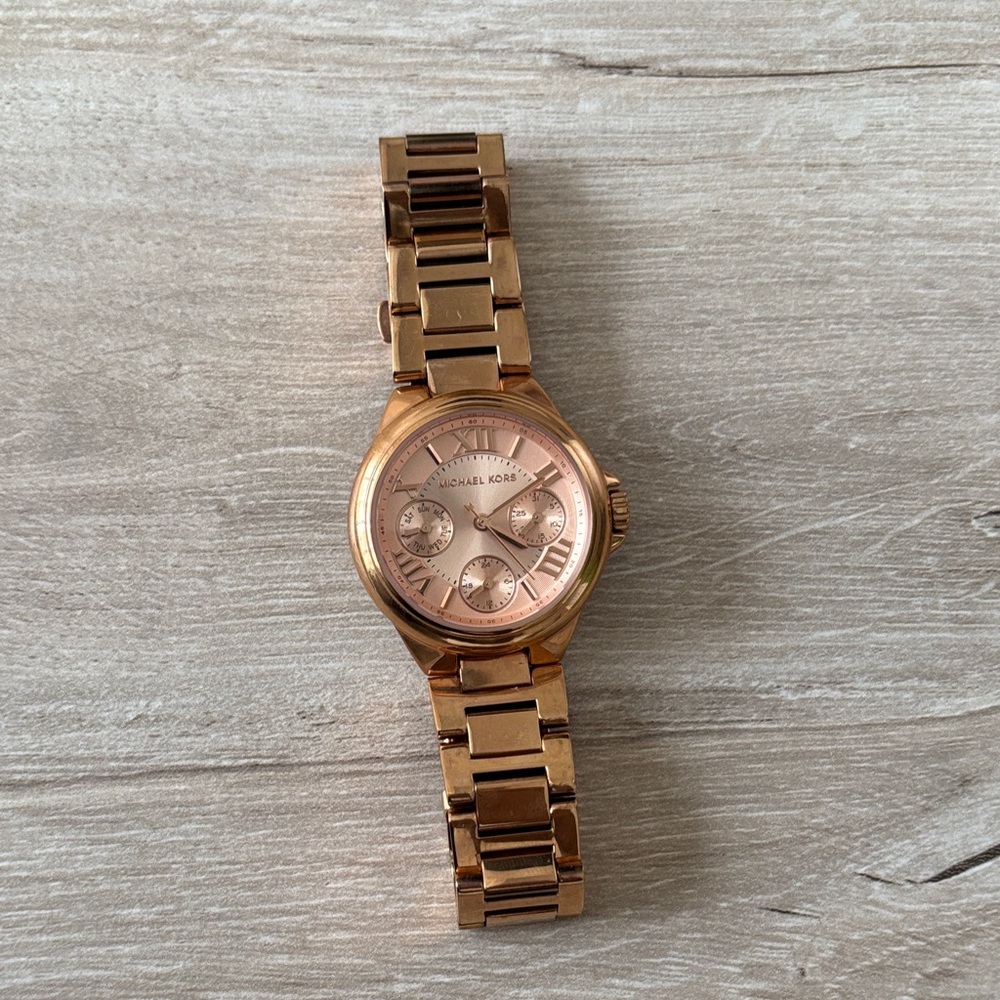 Michael Kors Rose Gold Watch